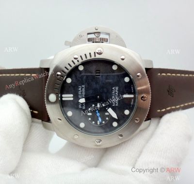 Copy Panerai Luminor Submersible Marina Militare Men Watch Gray Dial